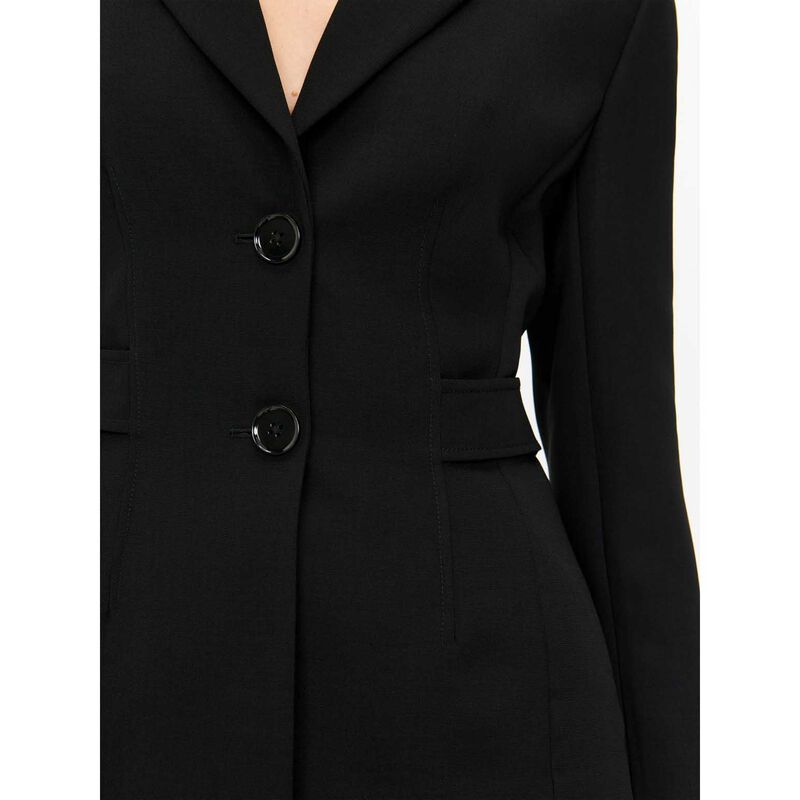 Veronika Maine Double Weave Belted Blazer image number 2